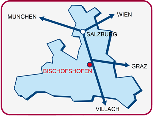 Anreise nach Bischofshofen